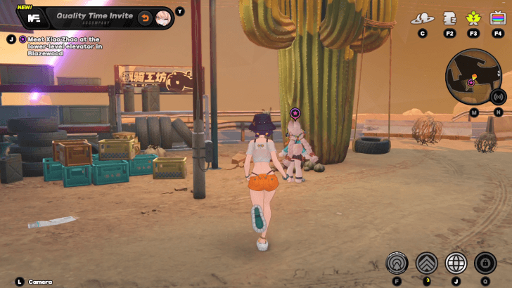 Head to the Giant Cactus with Zhao