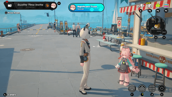 Empty-Headed by the Seaside Significant Trust Increase