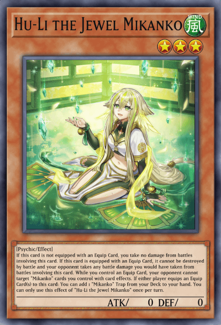 Hu-Li the Jewel Mikanko - Alternate Card Art