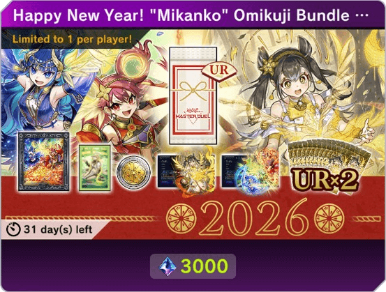 Master Duel - Mikanko Omiokuji New Years Bundle