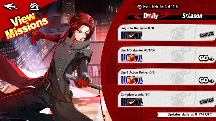 Persona 5 X - Cycle of Fate Missions