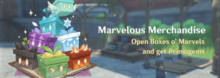 Genshin Impact - Marvelous Merchandise Event