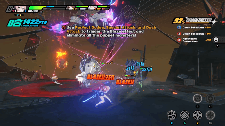 Trigger Blaze Effect