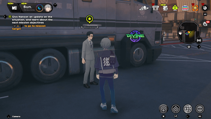 Relay the Info to Nanson