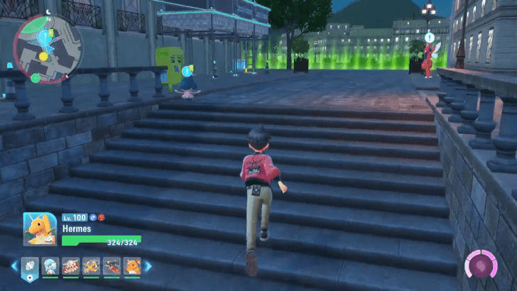 Follow Mime Jr. to the Yellow Postbox at Jaune Sector 6