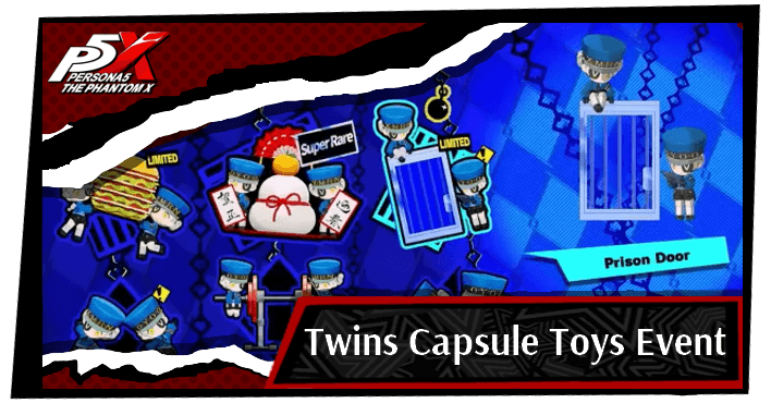 Persona 5 X - Twins Capsule Toy Event Top Banner