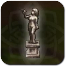 Theatrical Statue (Left)