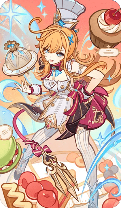 Genshin - Escoffier Card