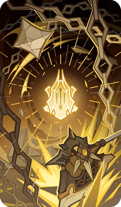 Genshin - "Once Stood Against the Tide of Dark Waters Like Bedrock..." Card