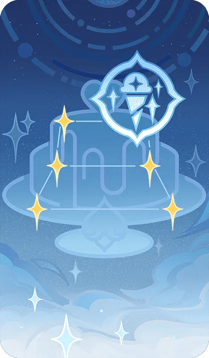 Genshin - Tea Parties Bursting With Color Card