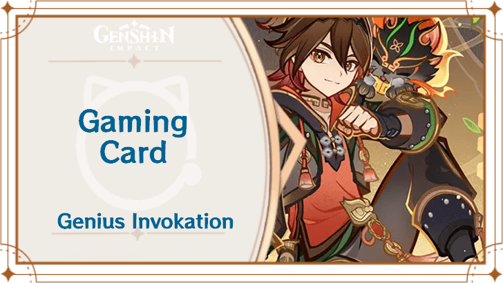Genshin Impact - Gaming Card Guide