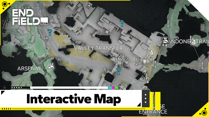 Arknights Endfield - Interactive Map