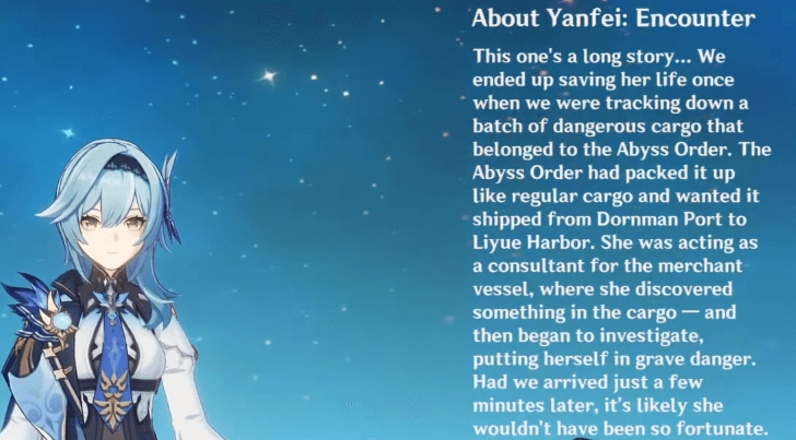 Genshin - Eula and Yanfei