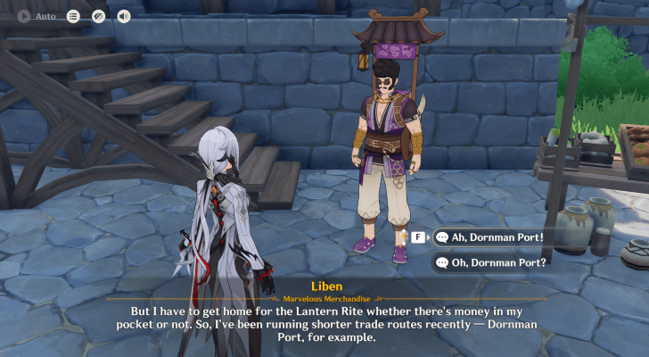 Genshin - Liben About Dornman Port