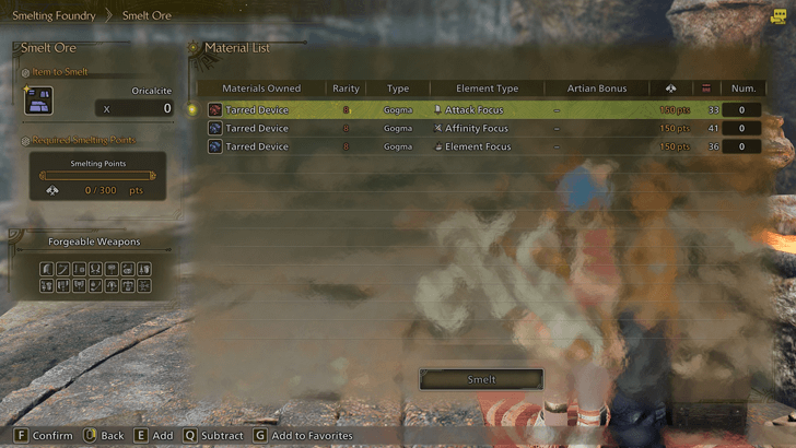 Smelt Tarred Devices