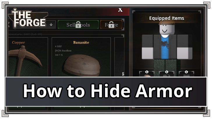 The Forge How to Hide Armor