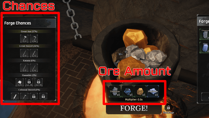 The Forge - Forge Weapons at The Furnace