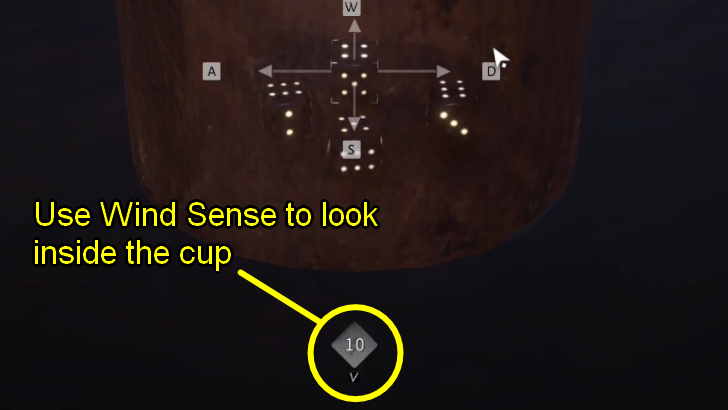 WWM - Use Wind Sense to Look Inside the Cup