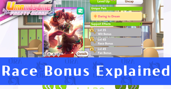 Umamusume Pretty Derby - Race Bonus Explained