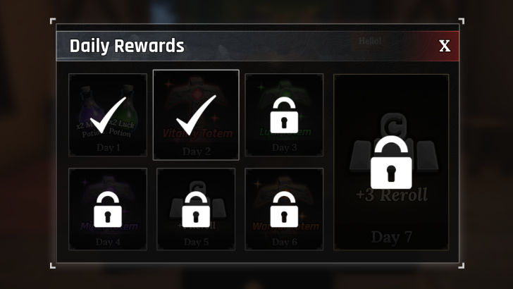Daily Rewards