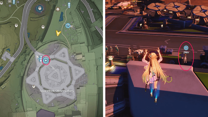 Head to Spacetrek Observatory