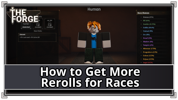 The Forge How to Get More Rerolls for Races