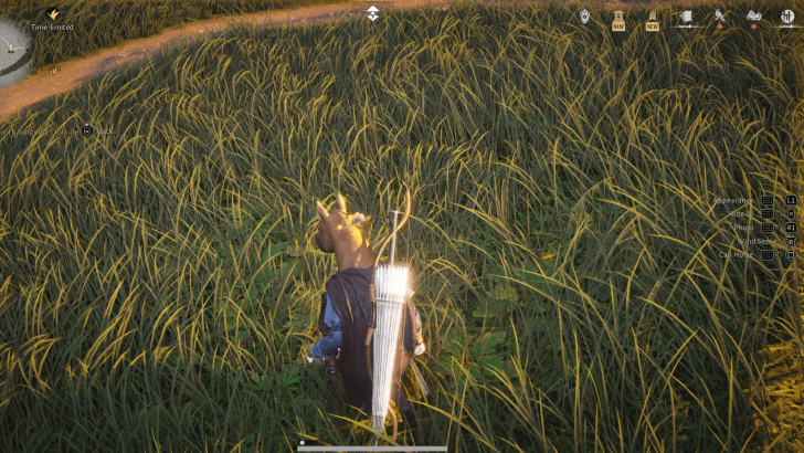 Long Press on L3 in the Controller