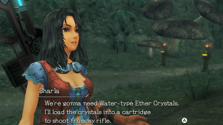 Find Water Ether Crystals