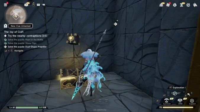 Solve the puzzle: Pearl in the Bottle 5