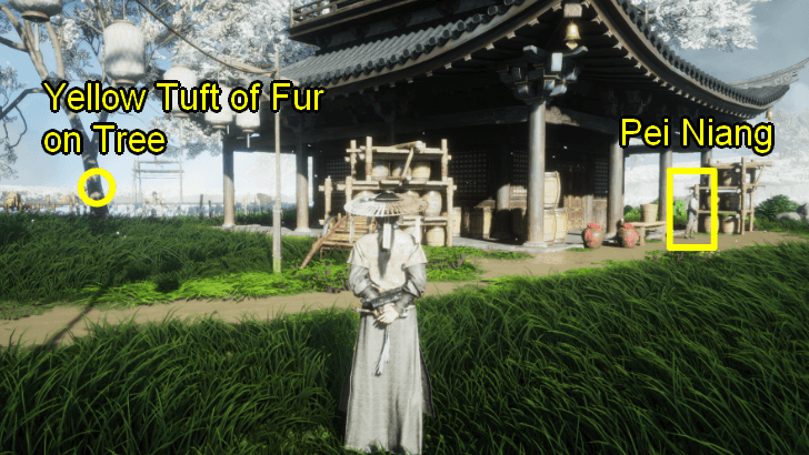 WWM - Yellow Tuft of Fur on Dreamscape Tree