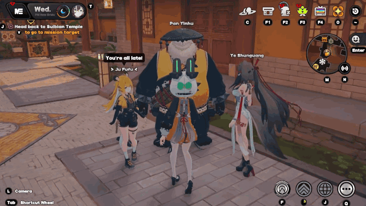 Head Back to Suibian Temple