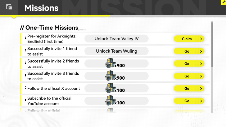 Final Prep Orders Complete Event Missions