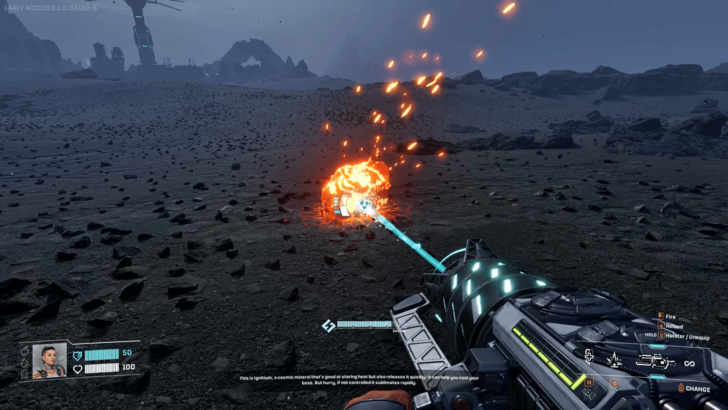 Extracting Rare Mineral Ignatium