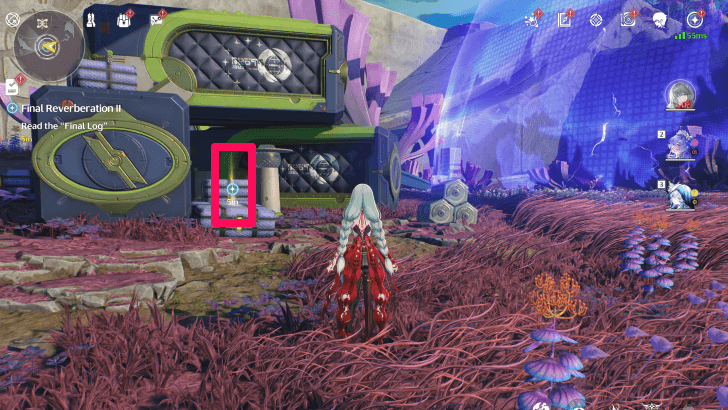 Final Reverberation II Log Location