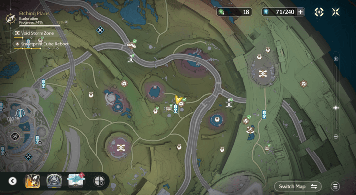 First Camp Map Location