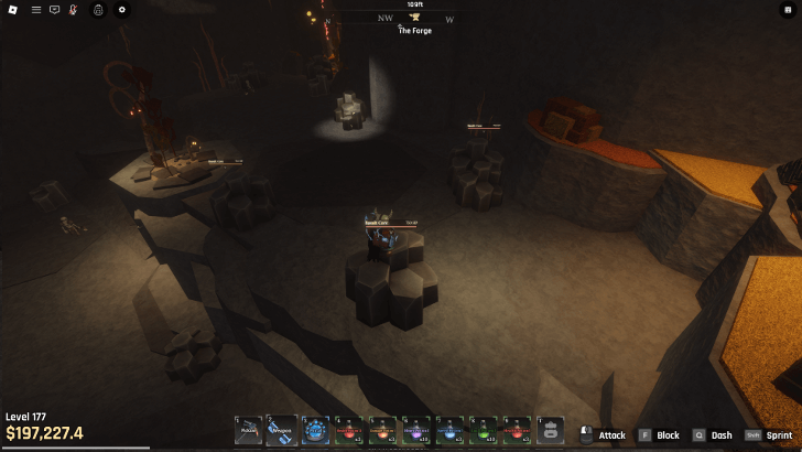 World 2 AFK Spot Ruined Cave