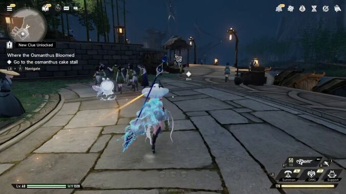 Go to theosmanthus cake stall