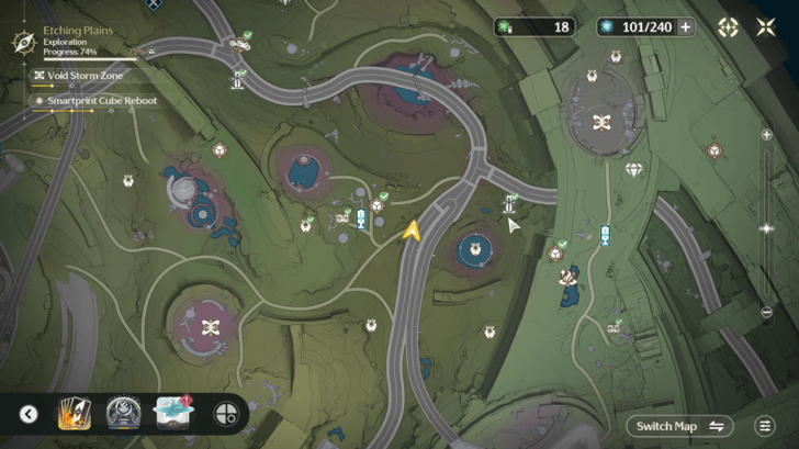 Spacetrek Explorer 1 Map Location