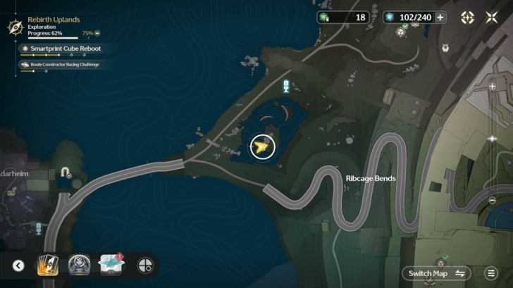 Spacetrek Explorer 5 Map Location