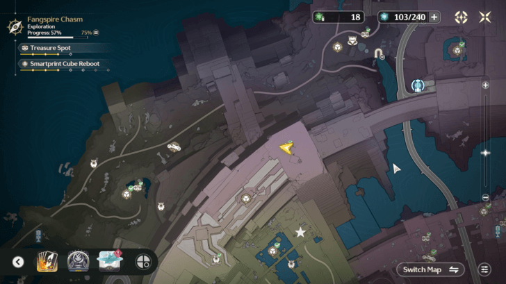 Spacetrek Explorer 6 Map Location