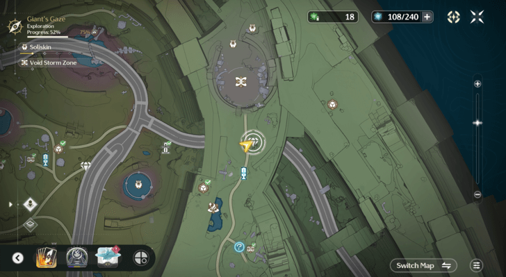 Spacetrek Explorer 8 Map Location