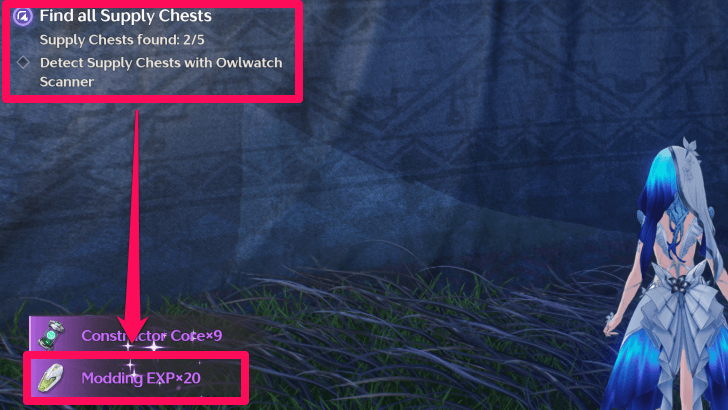 Modding EXP From Chests