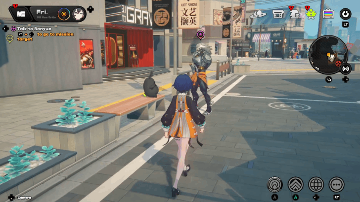 Talk to Banyue and Sewer Bangboo