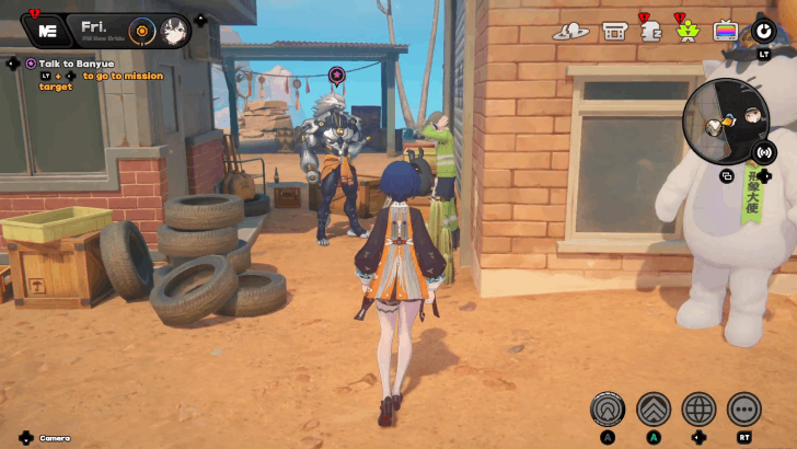 Talk to Banyue in Blazewood