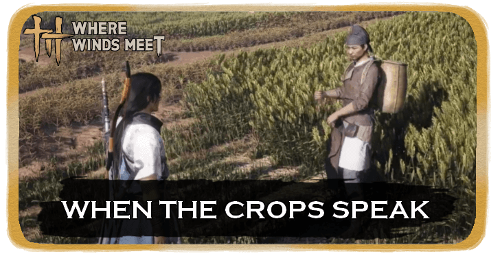 When the Crops Speak Banner