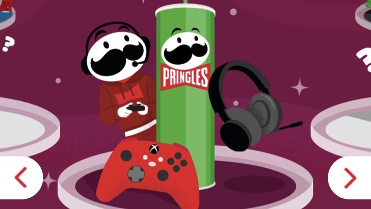 Xbox x Pringles Collab Art