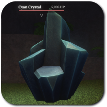 The Forge - Cyan Crystal