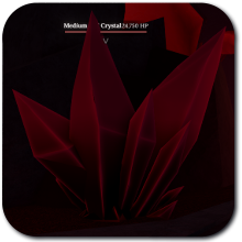 Medium Red Crystal