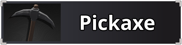 The Forge - Pickaxe Partial Banner