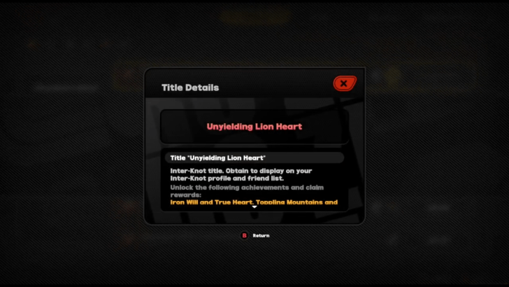 Unyielding Lion Heart